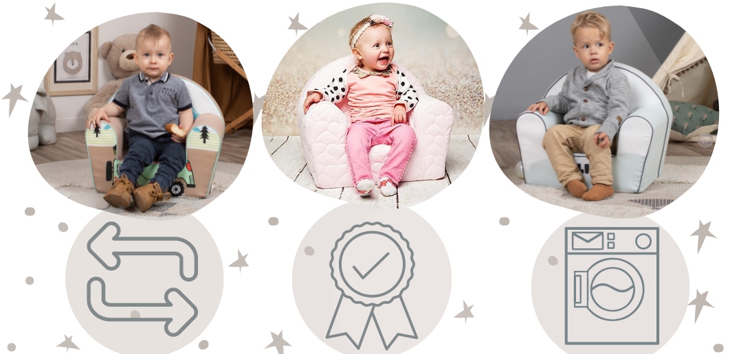 Dětské křesílko Snow Princess