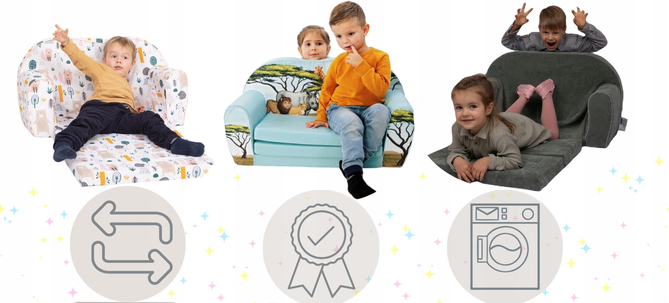 Dětská rozkládací pohovka Beep Car