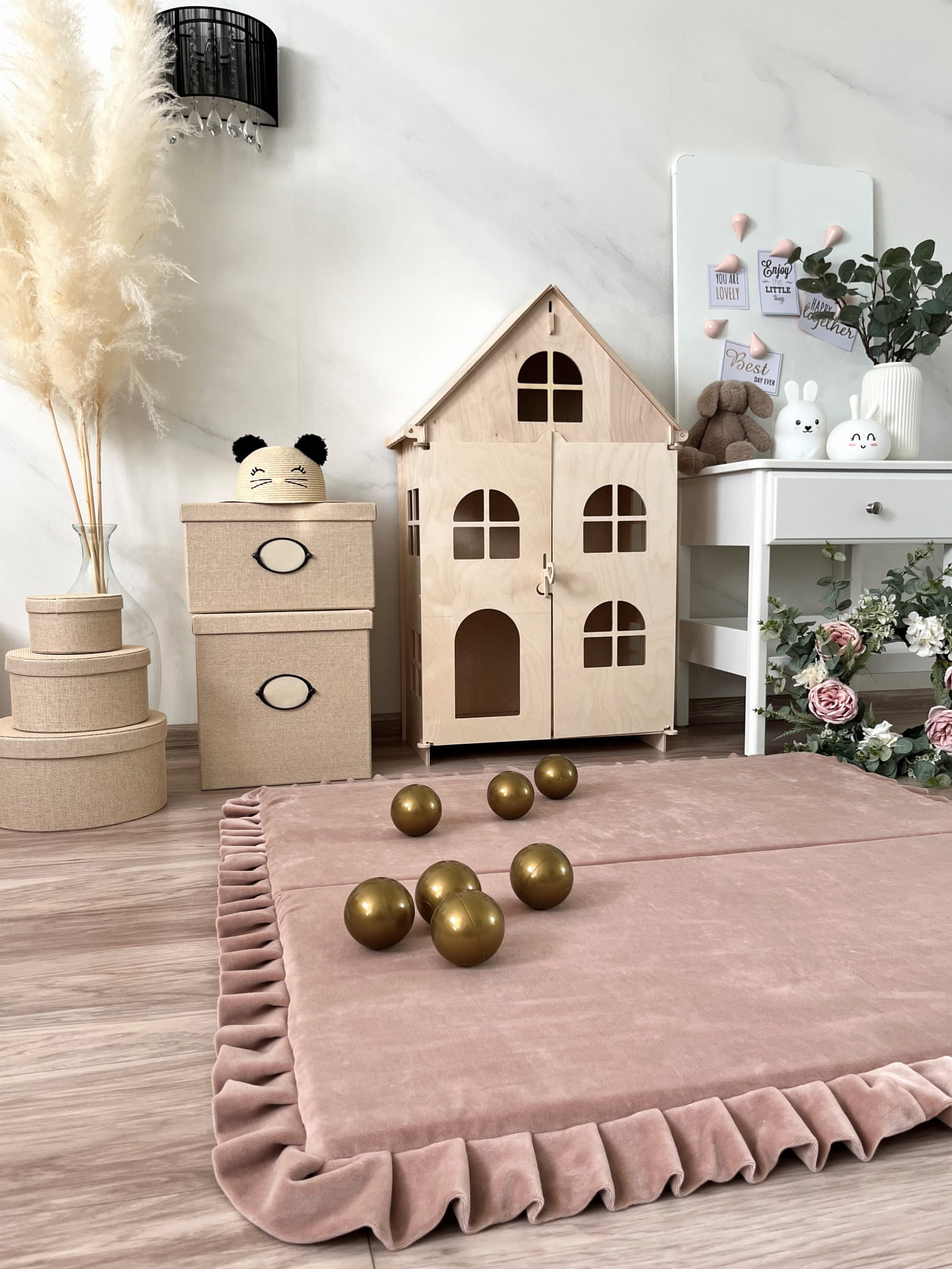 Sametová hrací podložka L - čtvercová