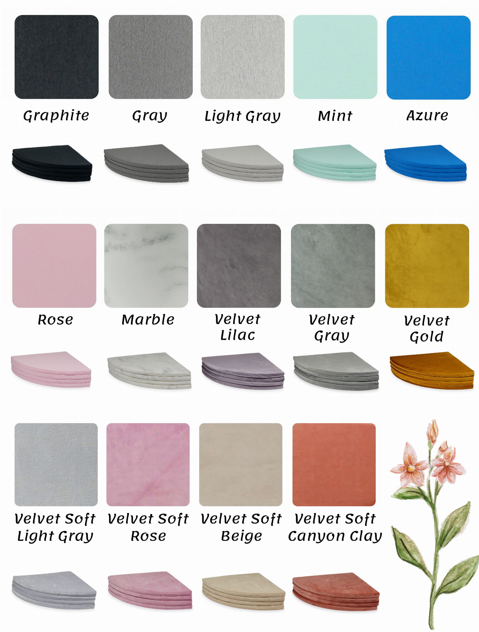 Sametová hrací podložka Velvet - kulatá, skládací 160 cm