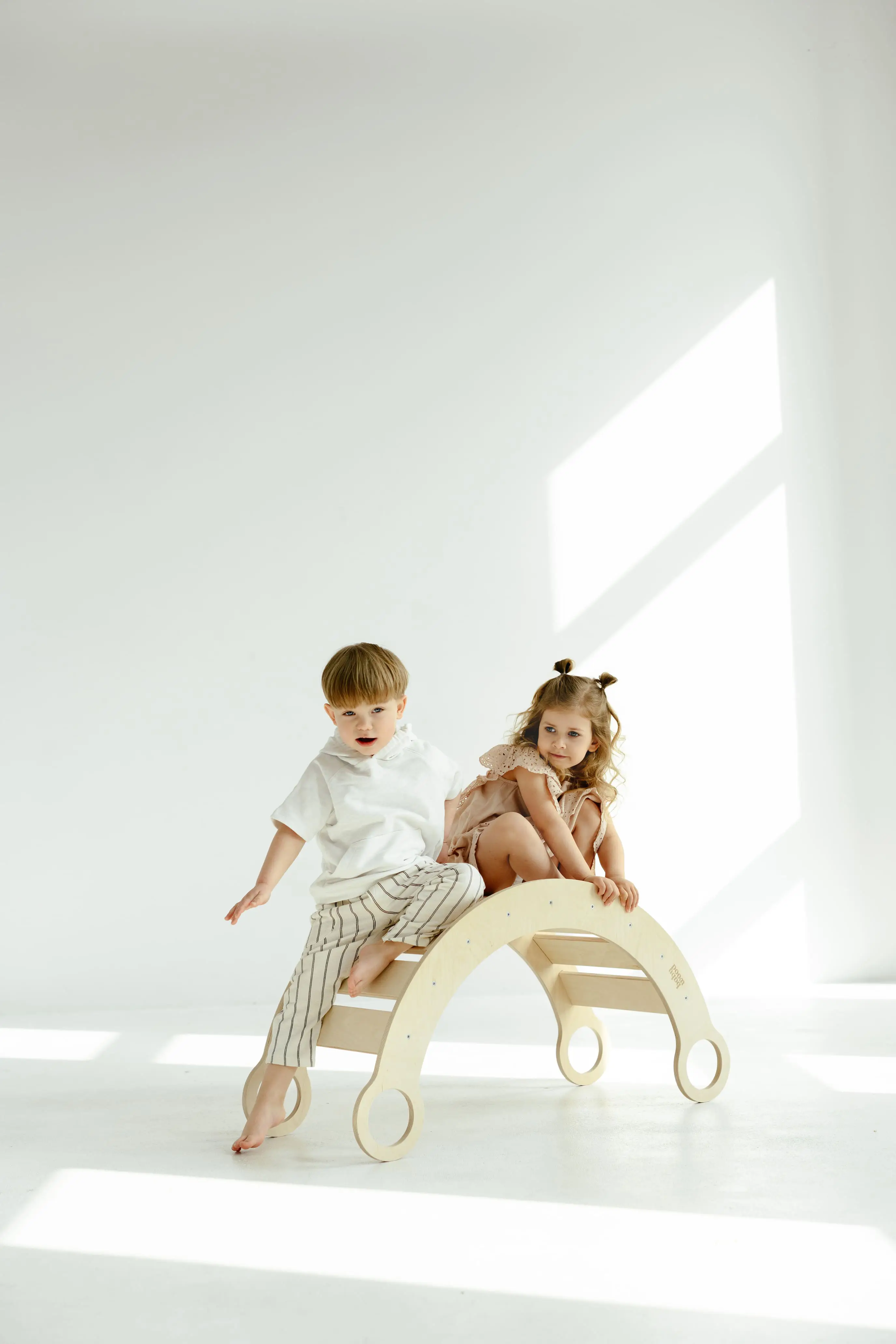 Dřevěná houpačka velikosti XL