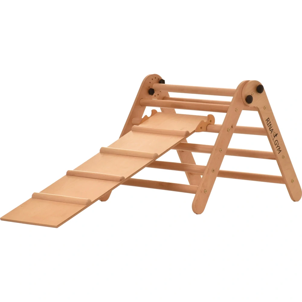 Pickler Triangle - Lezecký trojúhelník se skluzavkou - natural