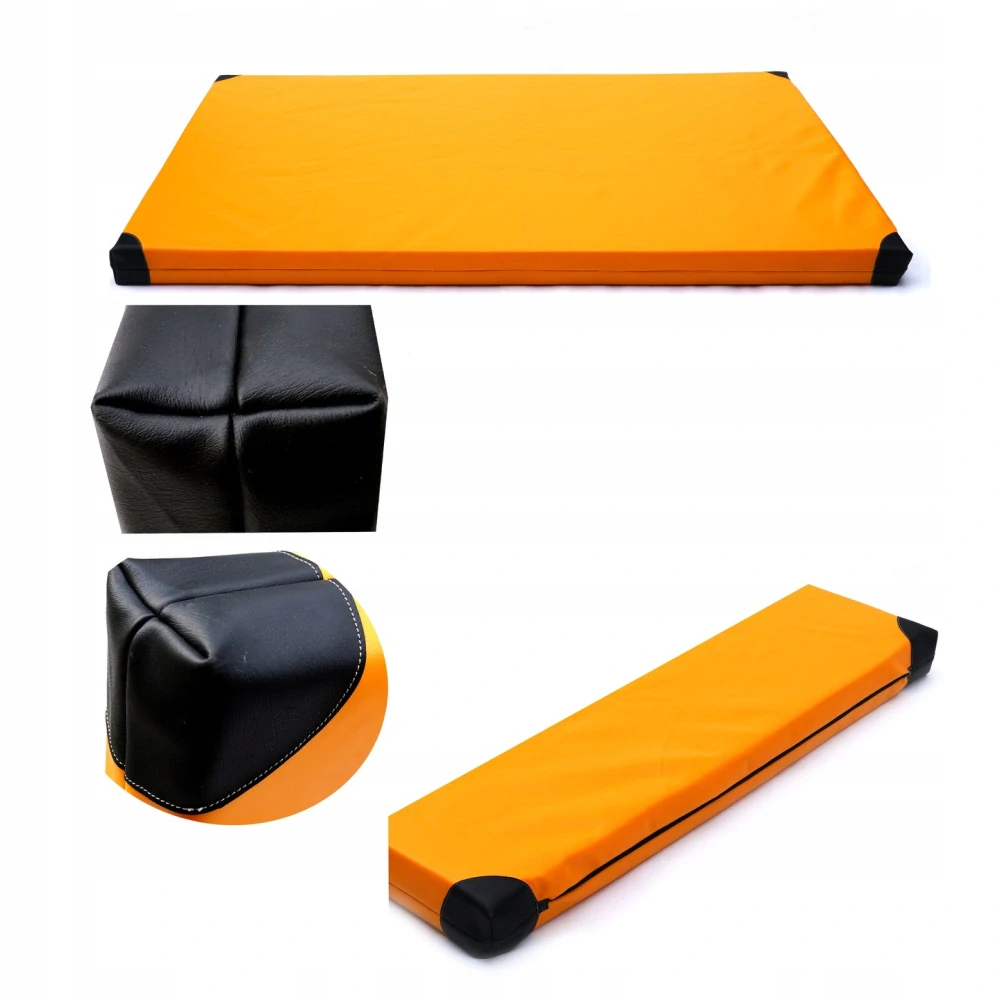 Gymnastická matrace, žíněnka - oranžová, černá