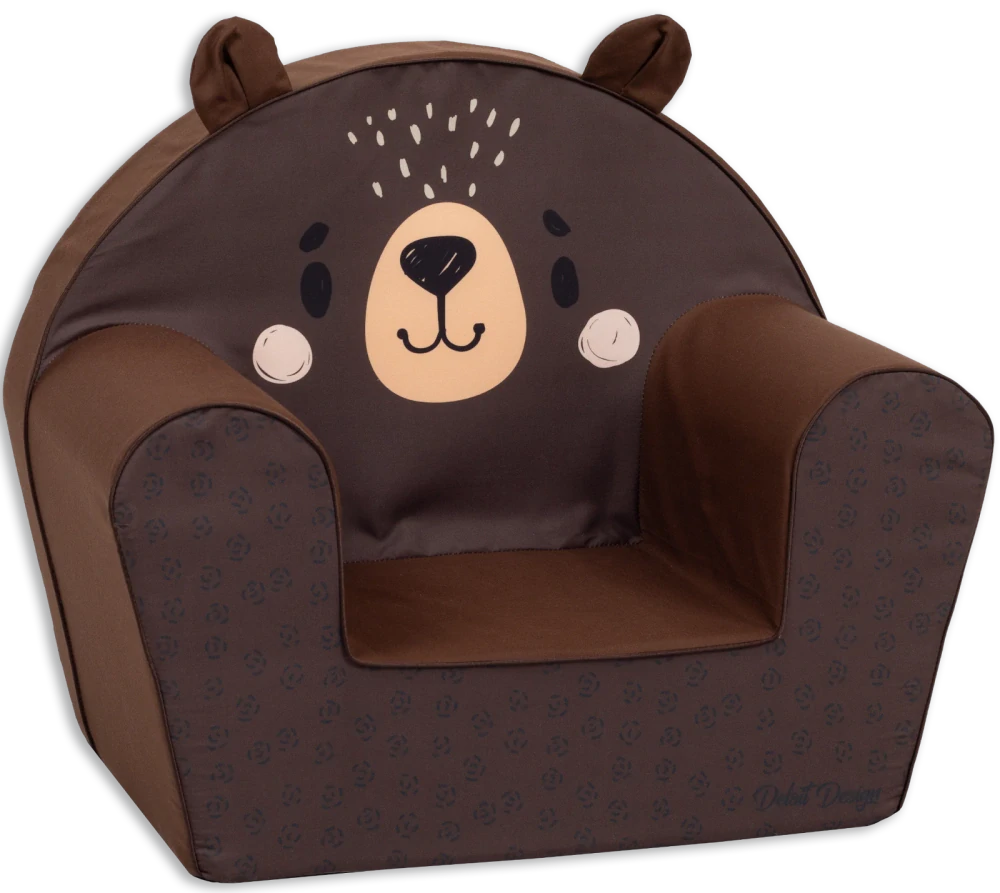 Dětské křesílko Brown Teddy
