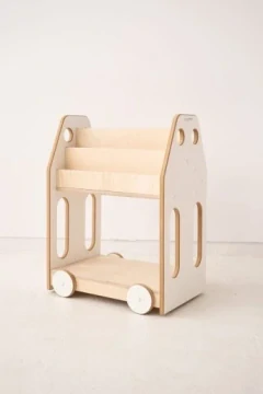 Montessori knihovna CAR - bilá