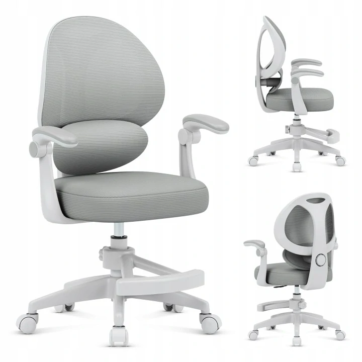 Ergonomická dětská židle MARK ADLER - šedá