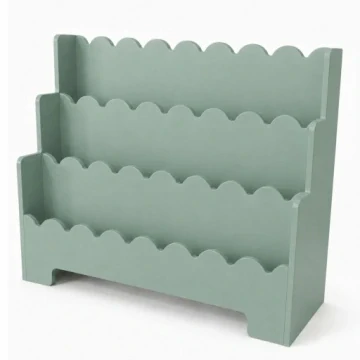 Dětská knihovna Montessori – 83 cm, mátová