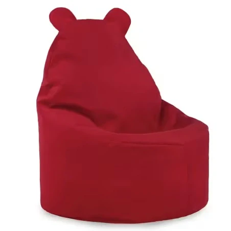 Dětský sedací pytel Teddy - červená