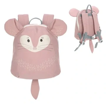 Mini batoh Lassig About Friends – chinchilla