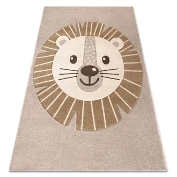 Dětský koberec - Lion hnědá