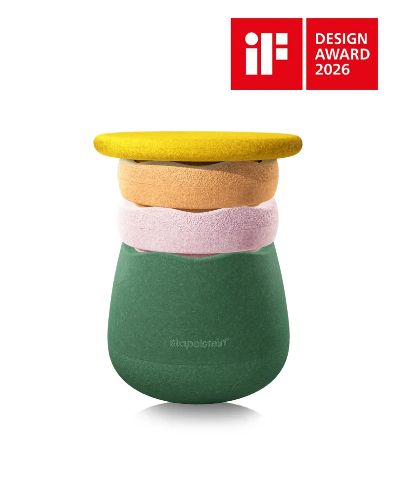Stapelstein® Dynamic small – Modulární stolička pro pohyb a soustředění v každém věku