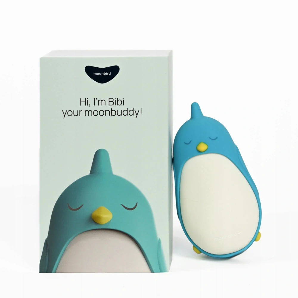 Moonbuddy Bibi Penguin – interaktivní dechový pomocník pro děti