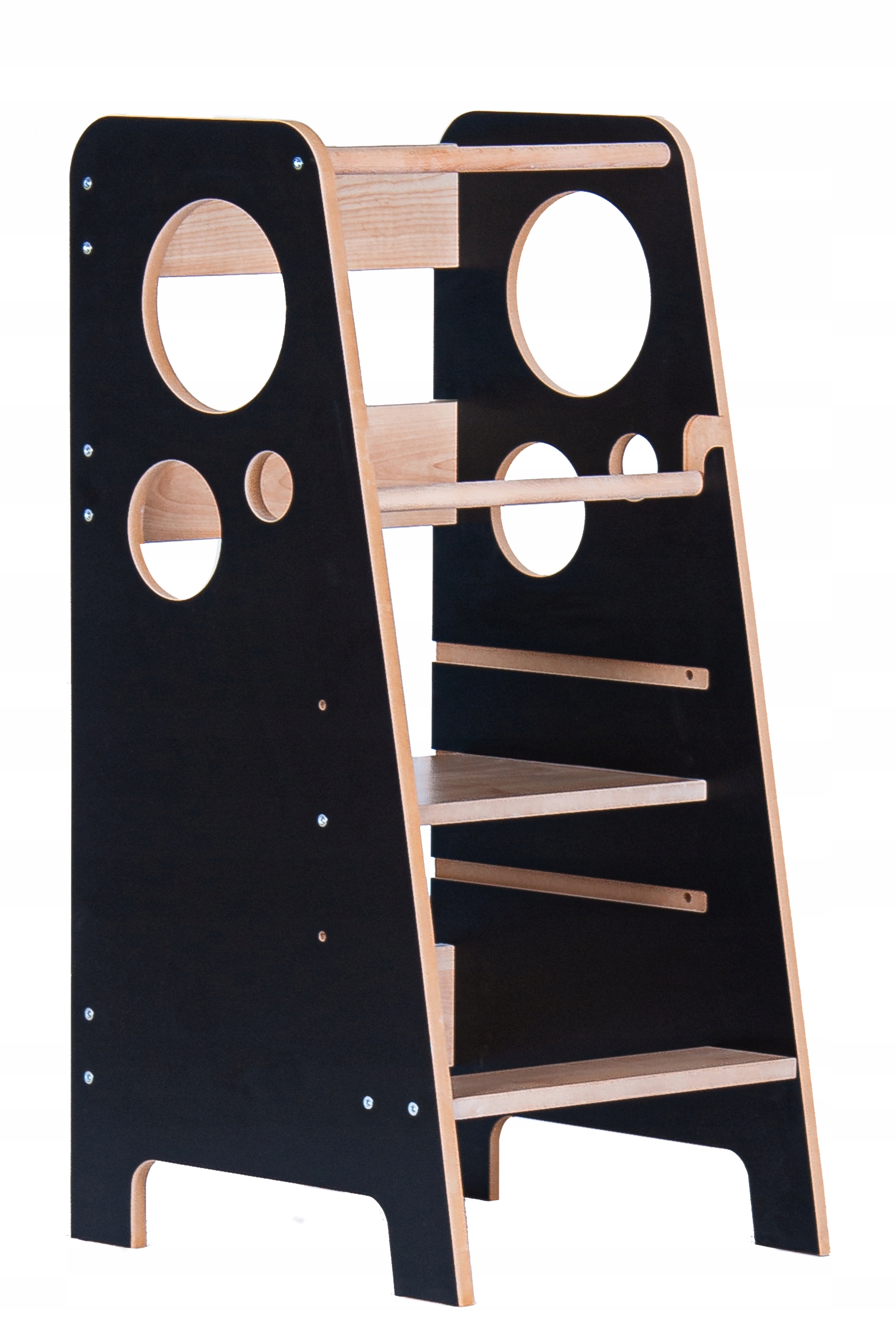 Učící věž Kitchen Helper - pomocník do kuchyně černý