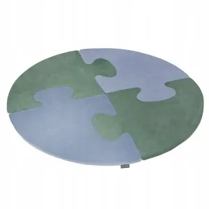 Sametová pěnová hrací podložka - puzzle