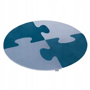 Sametová pěnová hrací podložka - puzzle
