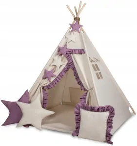 Stan teepee pro děti - bordoá