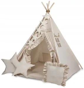 Stan teepee pro děti - béžová