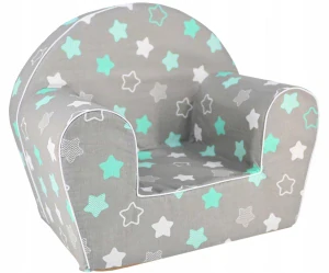 Dětské křesílko - Stars grey