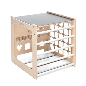 Montessori kostka 10v1 - bílá