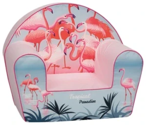 Dětské křesílko Flamingos