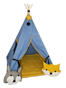 Stan pro děti týpí - se zvířátky