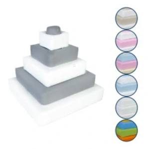 Stohovací bloky, 6 bloků, soft play, tvar pyramidy