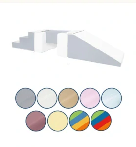 Lávka+skluzavka, 5 bloků, soft play