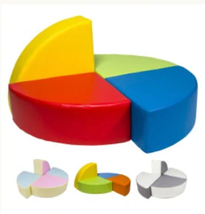 4ks barevné stavební tvary