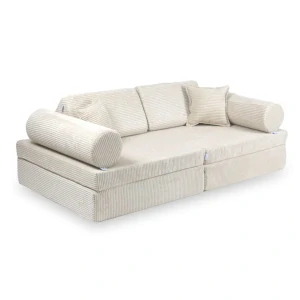 Montessori Play Sofa Comfort Manšestrová - béžová