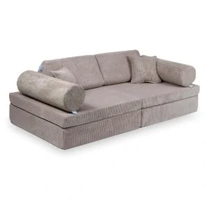 Montessori Play Sofa Comfort Manšestrová - růžová