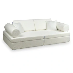 Montessori Play Sofa Comfort Beránek - bílá