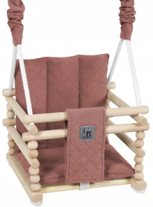 Dětská houpačka dětská BASIC - červená