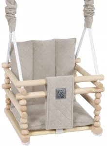 Dětská houpačka dětská BASIC - béžová