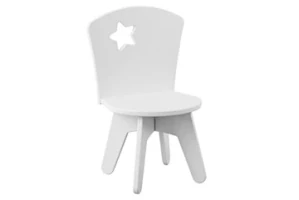 Dřevěná dětská židle - hvězdička