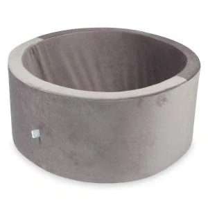 Suchý kulatý bazének L (90 cm) VELVET - šeříková