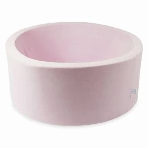 Suchý kulatý bazének L (90 cm) VELVET - světle růžová