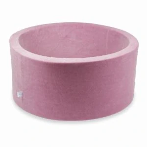 Suchý kulatý bazének L (90 cm) VELVET - růžová