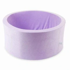 Suchý kulatý bazének L (90 cm) VELVET - fialová