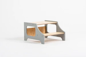 Stoupací stolička - šedá