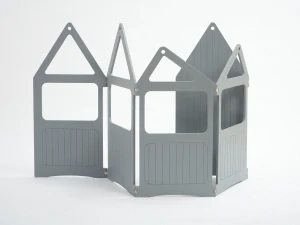 Cikcak domeček skládací, dřevěný