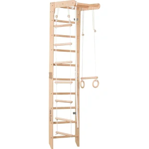 Dřevěné žebřiny pro děti i dospělé SPORT B - natural
