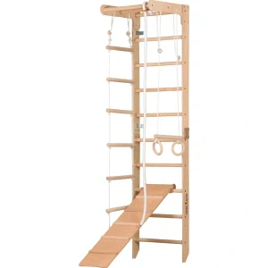 Dřevěné žebřiny pro děti i dospělé SPORT B - natural