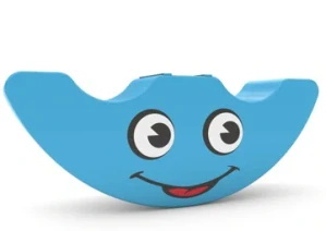 Pěnový rocker pro dva - smile blue