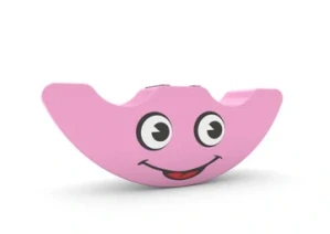 Pěnový rocker pro dva - smile pink