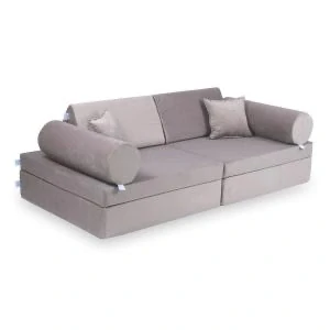 Montessori Play Sofa Comfort Velvet - lila