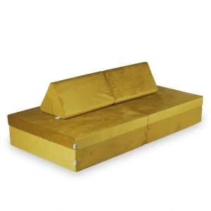 Pohovka Montessori Play Standard Velvet - gold