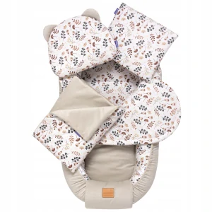 Mušelín 5dílný set Comfort Velvet - Boho Garden