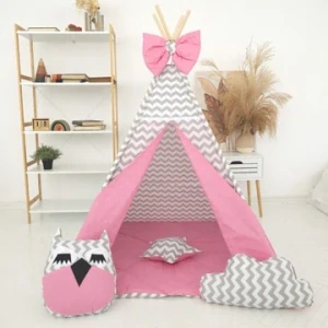 Stan teepee pro děti PINK CIKCAK