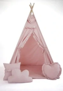 Stan teepee pro děti - růžová