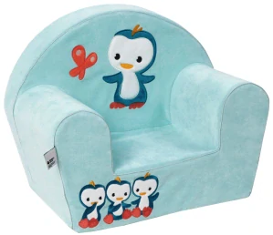 Dětské křesílko Velvet Penquins